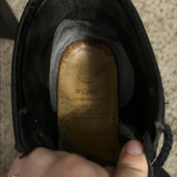 Dr Martens 90’s Vintage Made in England Black Leather Men's Boots - Picture 6 of 9